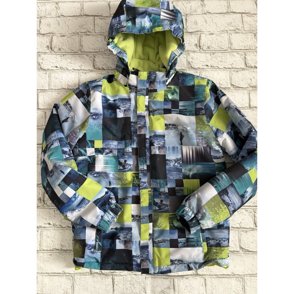 Mountain‎ Warehouse Kids Ski Snowboard Jacket -Zip with Hood.-  unisex L (13yrs)
